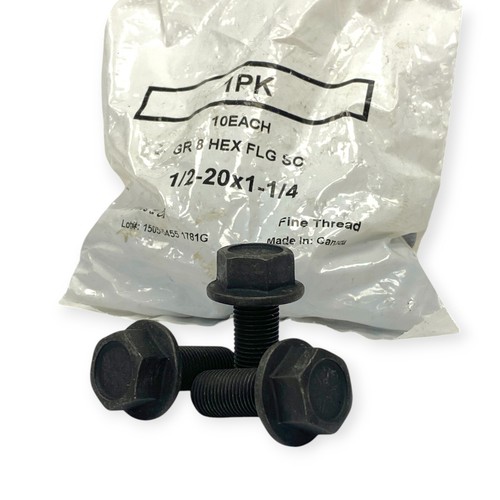 Grade hex flange - hex, screws
